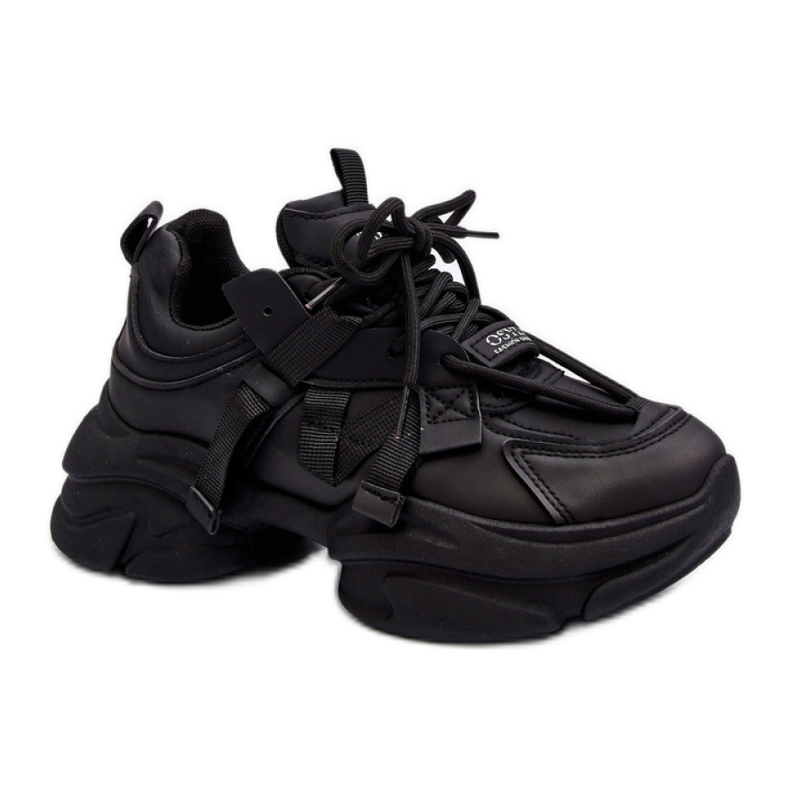 Step in style Calçado Esportivo Modelo Windamella LA269P Preto - Entre com estilo