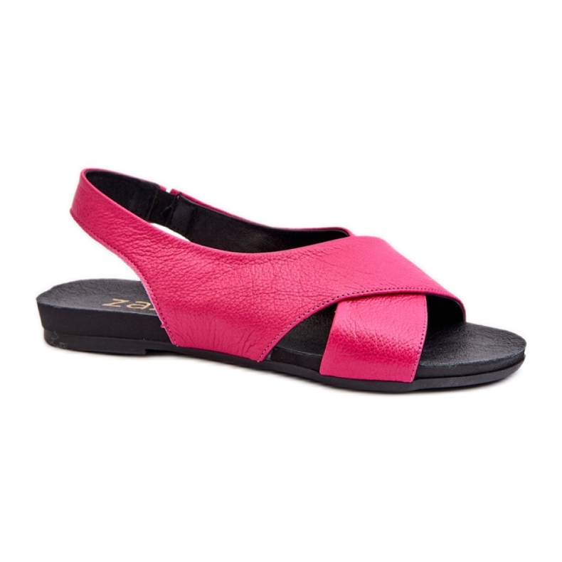 Sandálias femininas elegantes Zazoo Fuchsia rosa