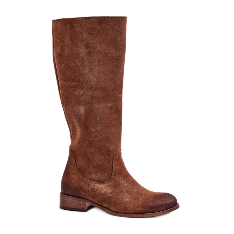 Botas Modelo Lewski 3616 Camurça Marrom - Step in style castanho