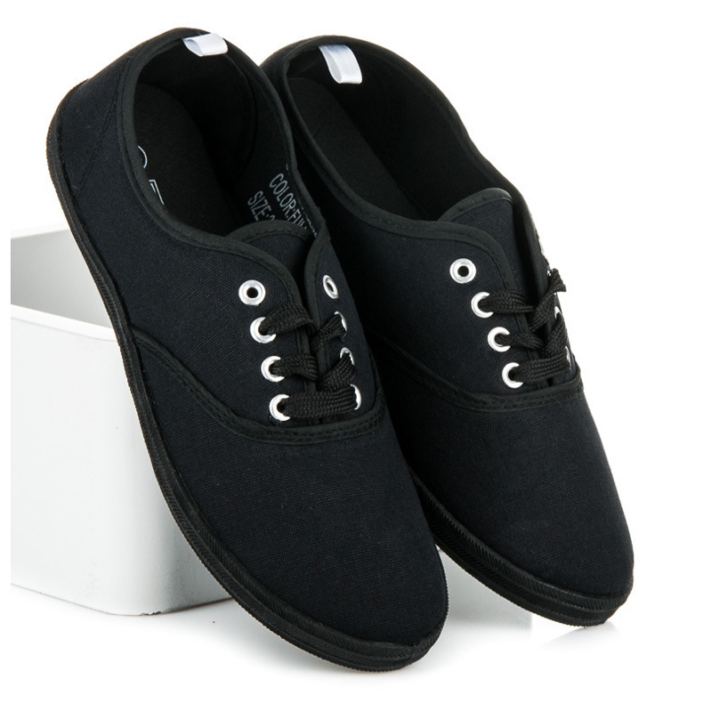 Tênis com atacadores New Age preto