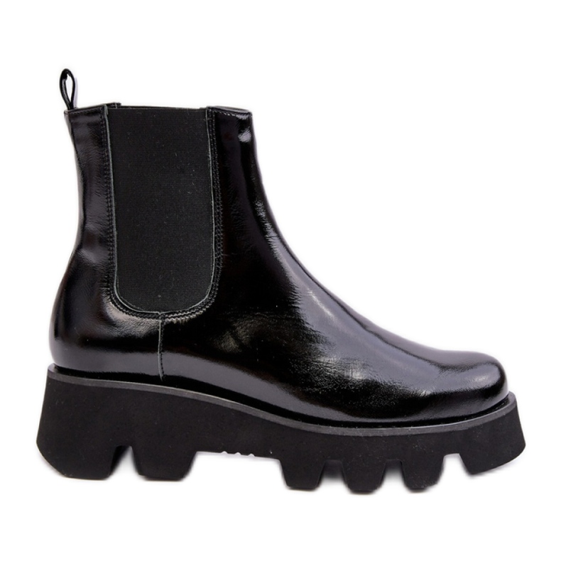 Botins rasos femininos Laura Messi pretos