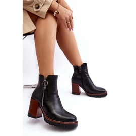 Step in style Botas Modelo Brittney 58103 Pretas - Entre com estilo preto