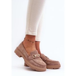 Step in style Mocassins Modelo Lighas F003 Marrom – Entre com estilo castanho