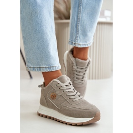 Step in style Calçado Esportivo Modelo Adite TL233-26 Cinza - Entre com estilo