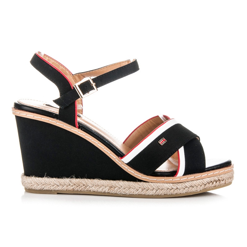 Vices Sandálias femininas de salto alto preto