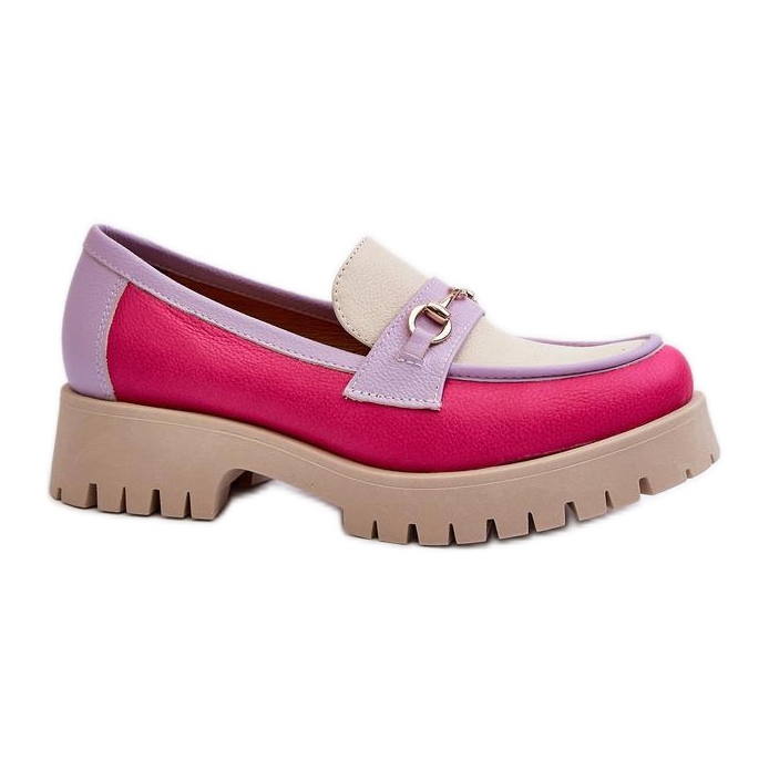 Mocassins femininos Zazoo Beige multicolorido