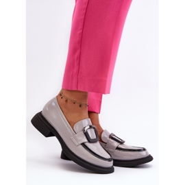 Step in style Mocassins Modelo Fidodia 63503 Cinza – Entre com estilo