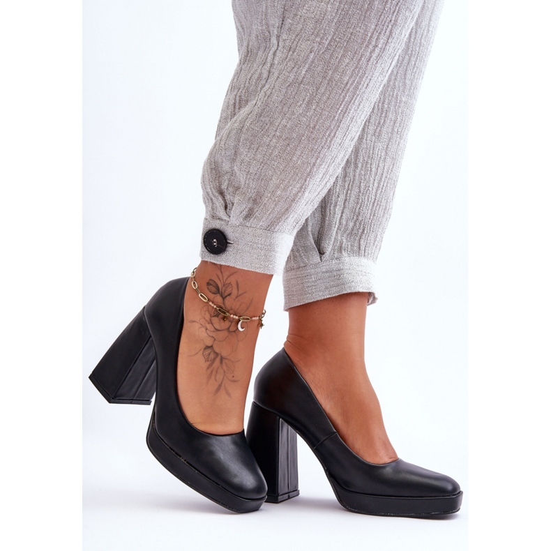 Step in style Scarpins Modelo Rosalia N045 Preto - Entre com estilo Step in style Scarpins Modelo Rosalia N045 Preto - Entre com estilo