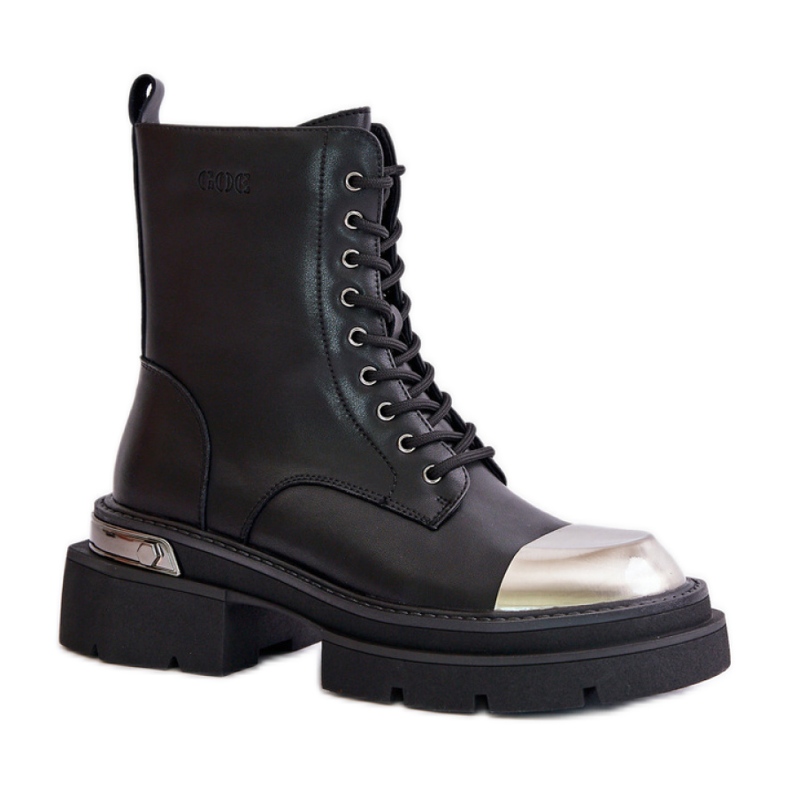 Trabalhadoras femininas isoladas Goe Black preto