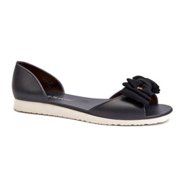 Seastar Sapatilhas femininas de borracha com laço, pretas preto Seastar Sapatilhas femininas de borracha com laço, pretas preto