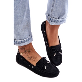 Step in style Mocassins Modelo Si Passione FT246 Preto - Entre com estilo