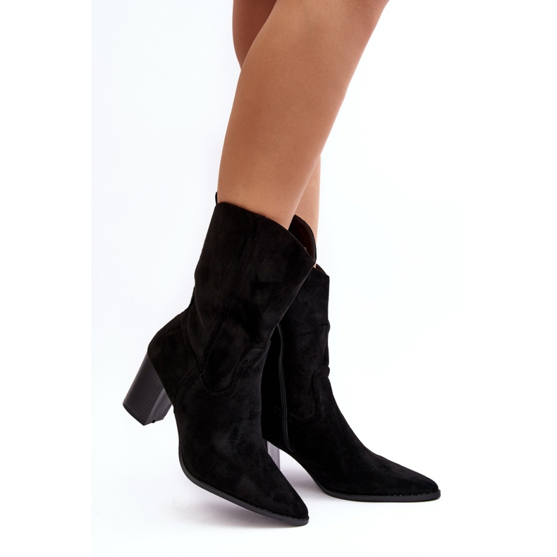 Step in style Botas Modelo Danell 22556-L2 Pretas - Entre com estilo preto