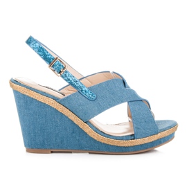 Vices Sandálias de ganga com fivela azul