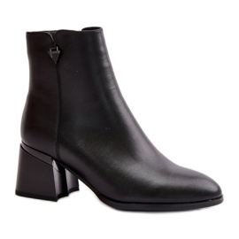 Step in style Botas Modelo Vinceza 77106 Couro Preto - Entre com estilo Step in style Botas Modelo Vinceza 77106 Couro Preto - Entre com estilo