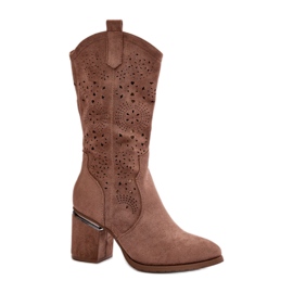 Step in style Modelo S.Barski HY42-028 Botas marrons - Entre com estilo marrom