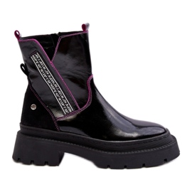 Step in style Botas Modelo Maciejka 06236-15 Pretas - Entre com estilo preto
