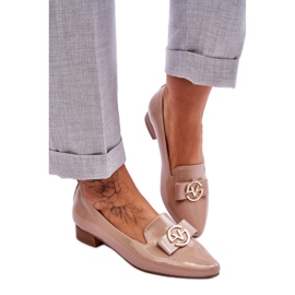 Step in style Mocassins Modelo Aselia 23-10917 Bege – Entre com estilo