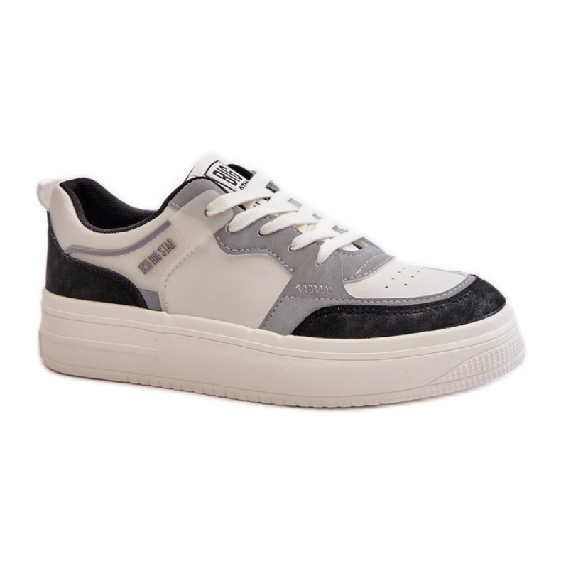 Step in style Calçado Esportivo Modelo Big Star OO274028 Branco/Cinza - Entre com estilo Step in style Calçado Esportivo Modelo Big Star OO274028 Branco/Cinza - Entre com estilo