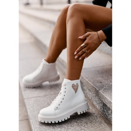 Step in style Botas Modelo Obeena 9681A Brancas - Entre com estilo branco