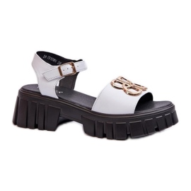 Step in style Sandália Modelo Vinceza 7910 Branca - Entre com estilo branco