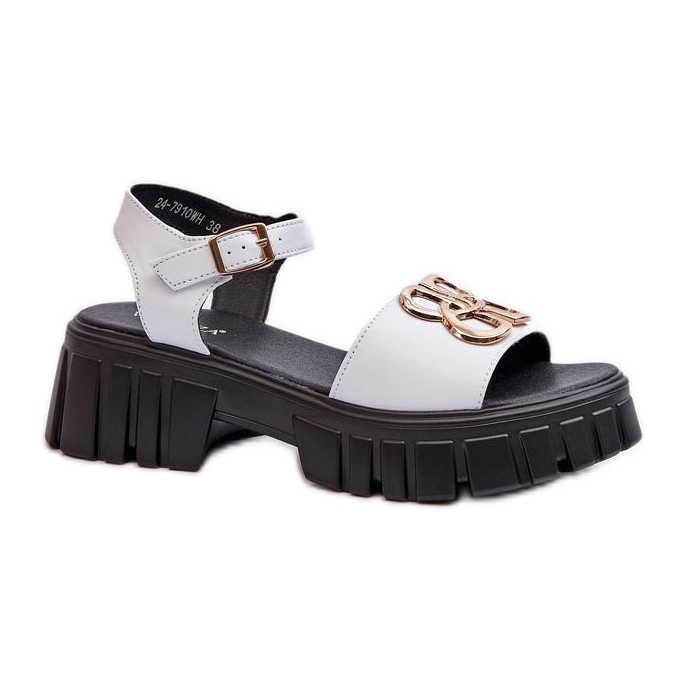 Step in style Sandália Modelo Vinceza 7910 Branca - Entre com estilo branco