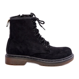 Step in style Workers Model Asteoris H1080 Black Suede - Entre com estilo preto Step in style Workers Model Asteoris H1080 Black Suede - Entre com estilo preto