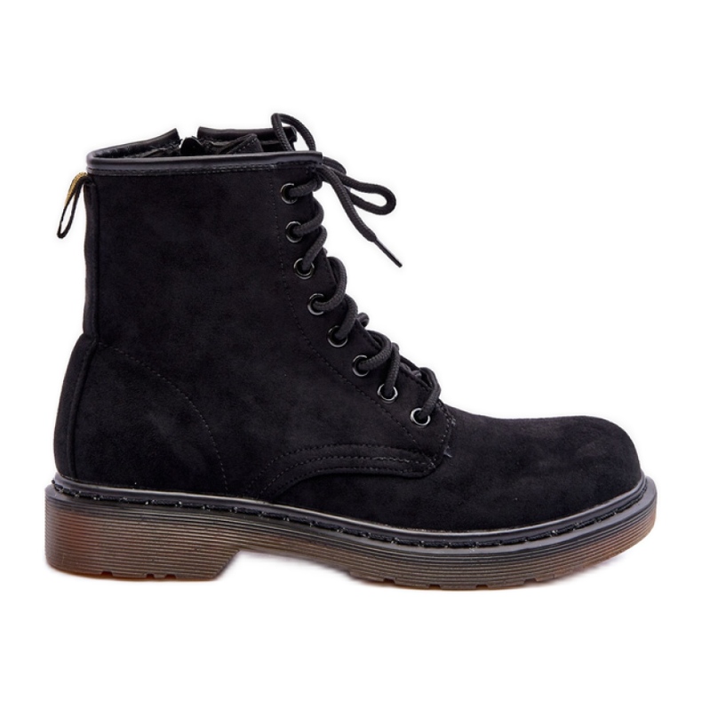 Step in style Workers Model Asteoris H1080 Black Suede - Entre com estilo preto