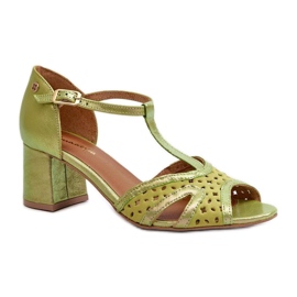 Step in style Sandálias Modelo Maciejka 06551-09 Lime - Entre com estilo verde