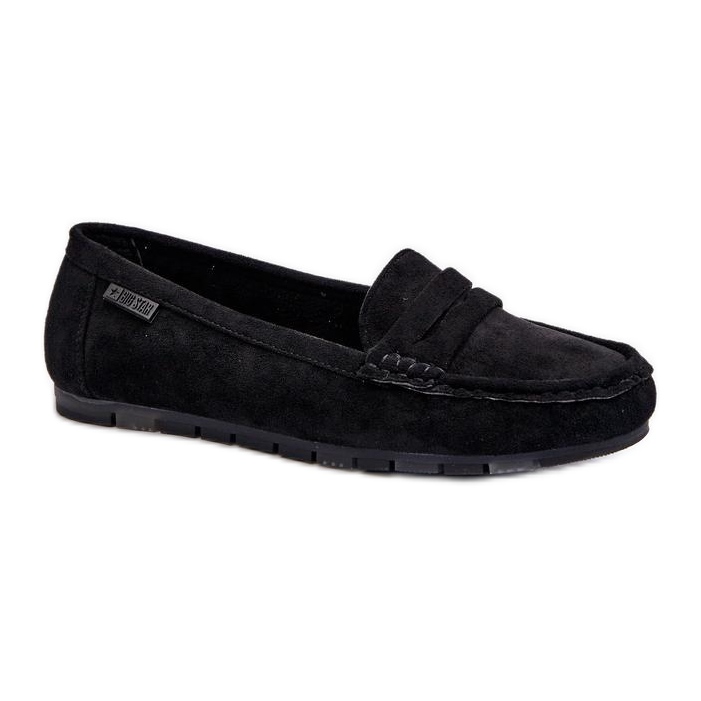 Step in style Mocassins Modelo Big Star NN274929 Memory Foam System Preto - Entre com estilo