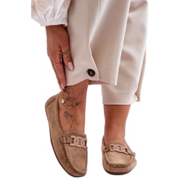 Step in style Mocassins Modelo Rabell DF711 Marrom – Entre com estilo