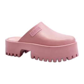 Step in style Sandália Chinelo Modelo Big Star NN274020 Rosa - Entre com estilo