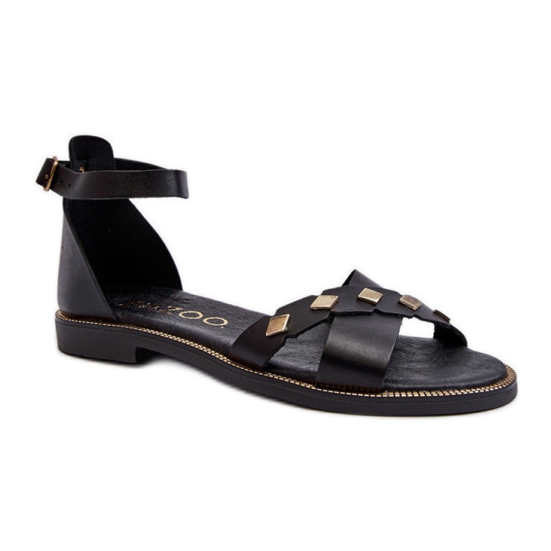 Step in style Sandália Modelo Zazoo 40378 Preta - Entre com estilo preto