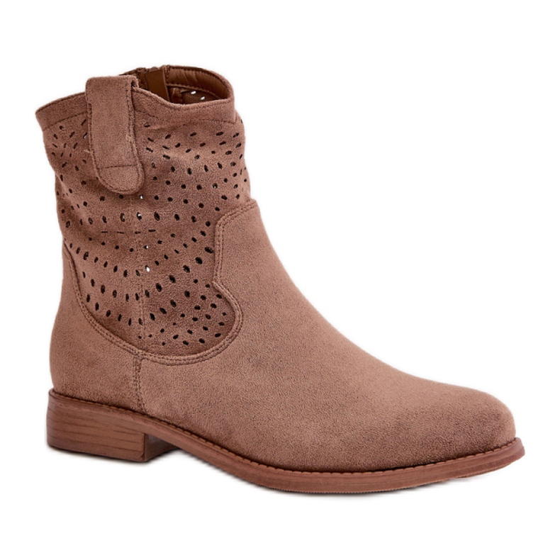 Step in style Botas Modelo S.Barski HY42-135 Marrom - Entre com estilo castanho