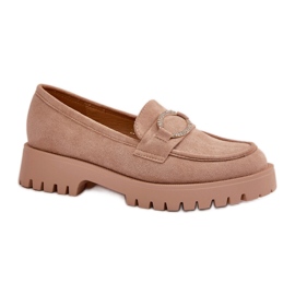 Step in style Mocassins Modelo Avellina 2305 Bege – Entre com estilo
