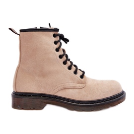 Step in style Workers Model Asteoris H1080 Beige Suede - Entre com estilo bege