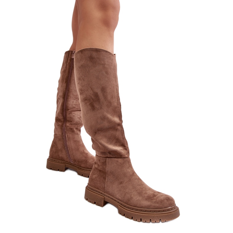 Step in style Botas Modelo Heliofa 23KZ35-6497 Marrom - Entre com estilo castanho