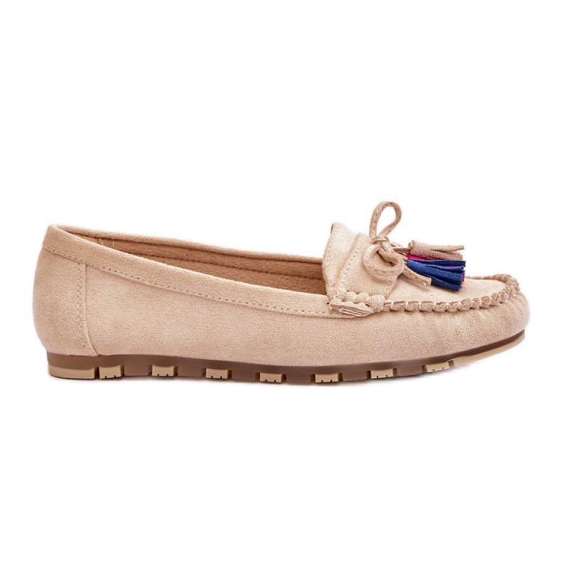 Step in style Mocassins Modelo Dorine GS37 Bege - Entre com estilo