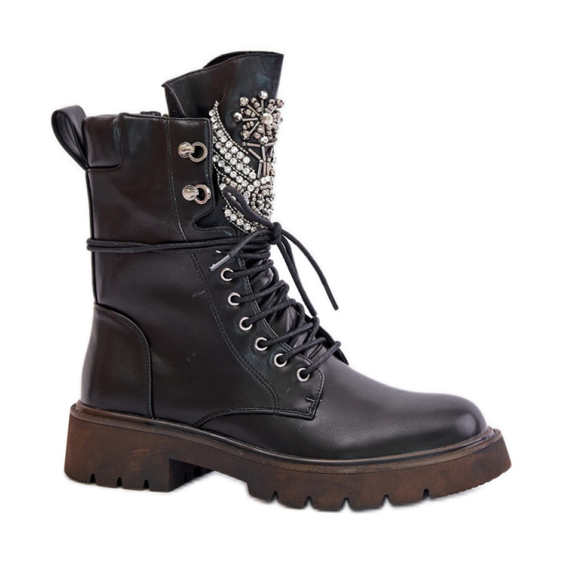 Step in style Workers Model Da MR880-080 Couro Preto - Entre com estilo