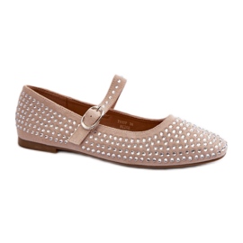 Step in style Sapatilhas Modelo Tinara T613P Bege - Entre com estilo
