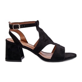 Step in style Sandálias Modelo Eleriva N24-028 Pretas - Entre com estilo preto Step in style Sandálias Modelo Eleriva N24-028 Pretas - Entre com estilo preto