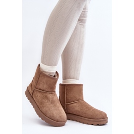 Step in style Botas de neve Modelo Lizio BY-1009 Khaki - Entre com estilo marrom