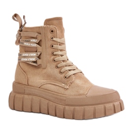 Step in style Botas Modelo Edidda 24BT26-7378 Marrom - Entre com estilo castanho