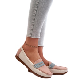 Step in style Mocassins Modelo Vikitara 833957 Rosa – Entre com estilo