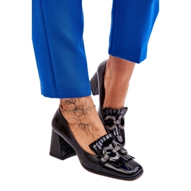 Step in style Sapatos Modelo Mercy MR-7316 Preto - Entre com estilo