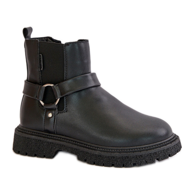 Step in style Botas Chelsea Modelo Big Star OO274A128 Pretas - Entre com estilo preto