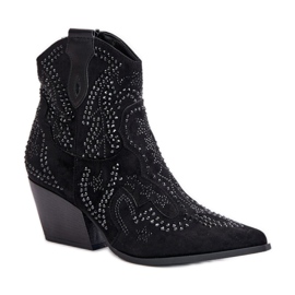 Step in style Botas Modelo Kaivina 9676A Preta - Entre com estilo preto