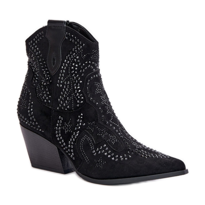 Step in style Botas Modelo Kaivina 9676A Preta - Entre com estilo preto