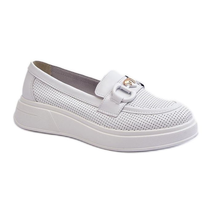 Step in style Mocassins Modelo S.Barski LR720 Branco - Entre com estilo Step in style Mocassins Modelo S.Barski LR720 Branco - Entre com estilo