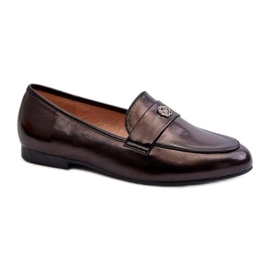 Step in style Mocassins Modelo Sylvaine 24PB98-6990 Preto - Entre com estilo