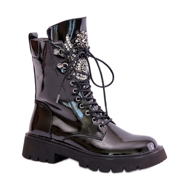 Step in style Trabalhadores Modelo Da MR880-080 Verniz Preto - Entre com estilo